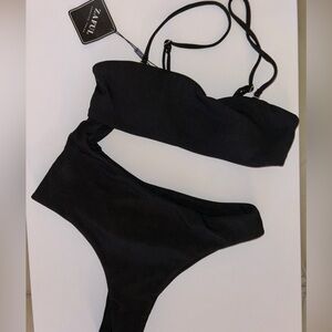 Zaful Black Cutout Bathing Suit *NWT*
